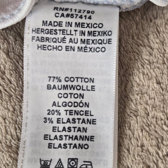 True Religion Girls Audrey White cut-off stretch Shorts, size 16 - Picture 8 of 14